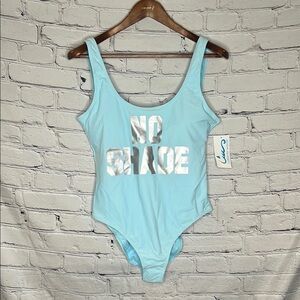 California Waves “No Shade” Tank Style One-Piece Swimsuit Size X-Large Brand New